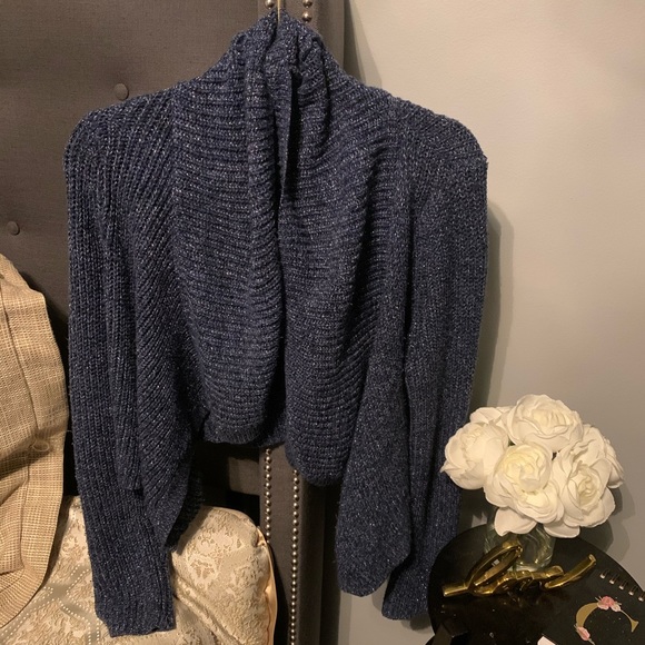 Charlotte Russe Sweaters - Charlotte Russe Shimmery KnitCardigan Size S